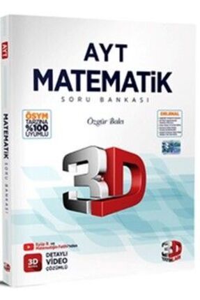 3D Yayınları AYT Matematik Soru Bankası Image 0