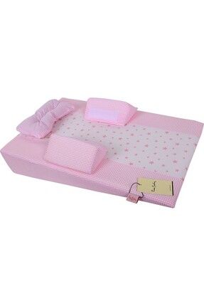 Yıldızlı Geceler Reflü Yatağı - Pembe Image 0