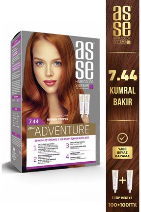 Adventure Set Saç Boyası No:7.44 Kumral Bakır Image 0