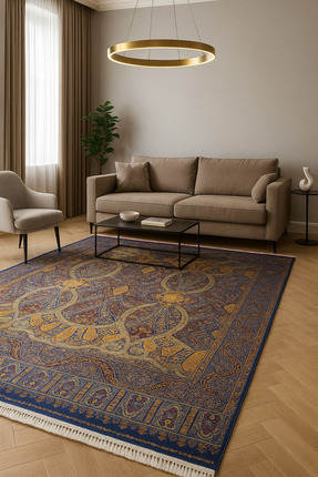 Halı 200x300 Lüks Salon Halısı Şık, Parlak ve Yumuşak Dokulu-GM CARPET Image 0