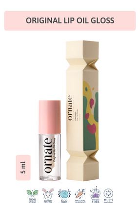 Original Lip Oil Gloss Dolgunlaştırıcı, Nemlendirici, Parlatıcı Dudak Yağı Vanilya 5 ml Image 0
