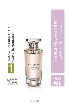 Tendre Jasmin EDP- Secret d'Essence-Kadın Parfüm-Vegan-50ml Image 0