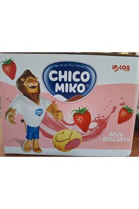 CHICO MIKO MİNİ BİSCUITS ÇİLEKLİ BİSKUVİ 24 ADET Image 0