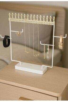 Home Takı Askılığı Vildan Krem Sarı Patine Image 0