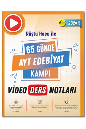 65 Günde AYT Edebiyat Video Ders Notları Image 0