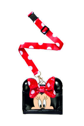 Orjinal Disney Minnie Mouse Karakterli İpli Cüzdan Image 0