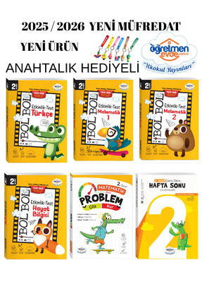 Öğretmenevde yayınları 2.sınıf ideal set 2025 2026 YENİ ÜRÜN Image 0