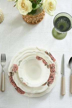 Roselle 24 Parça 6 Kişilik Yemek Takımı Image 0