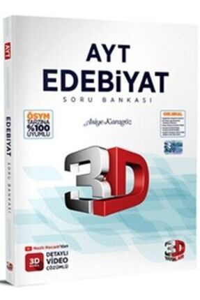 3D Yayınları AYT Edebiyat Soru Bankası Image 0