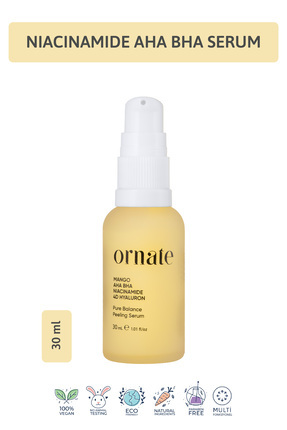 Gözenek, Siyah Nokta Ve Akne Leke Karşıtı, Ton Eşitleyici Cilt Bakım Serumu Aha Bha, Niacinamide Image 0