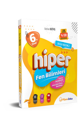 2026 6. Sınıf Hiper Fen Bilimleri Konu Anlatımlı & Etkinlikli Soru Bankası | Burhan Boztaş Image 0