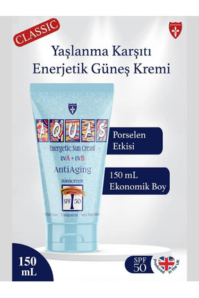 Antiaging Güneş Kremi Spf50 150 ml 5060409581116 ESKİ FORMÜL TRANSPARAN Image 0
