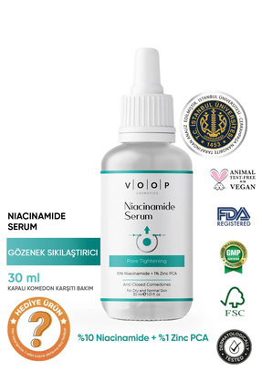 %10 Niacinamid Serum 30 ml | Gözenek Sıkılaştırıcı Cilt Bakım Serumu Image 0
