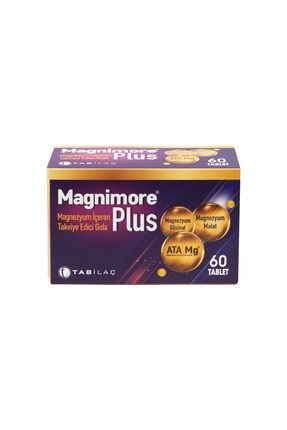 Plus Magnezyum 60 Tablet N-Asetil Taurinat Bisglisinat Malat Image 0