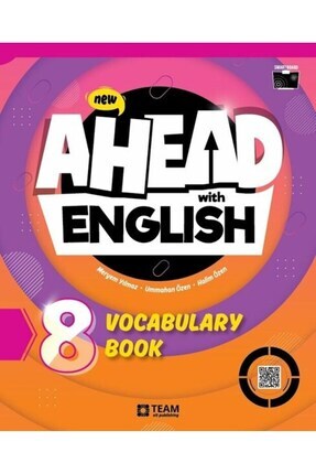 Ahead with English 8. Sınıf  Vocabulary Book 2024-2025 Image 0