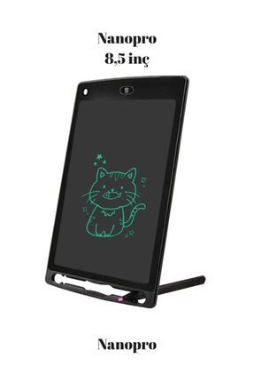 Digital Çocuk Yazı Çizim Tableti Lcd 8.5 Inc Ekranlı Ve Bilgisayar Kalemli Image 0