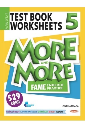 KURMAY NEW MORE & MORE 5.SINIF ENGLISH FENOMEN TEST BOOK Image 0