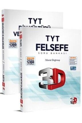 3D Yayınları TYT Felsefe ve Din Kültürü ve Ahlak Bilgisi Soru Bankası Image 0