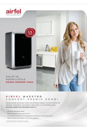 Maestro COMFORT Premix 24 kW Tam Yoğuşmalı Kombi (Baca Kiti Dahil) (Montaj Hariç) Image 0