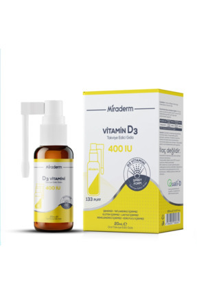 Vitamin D3 Sprey Form 400 IU – 20 ml (133 Puf) Image 0