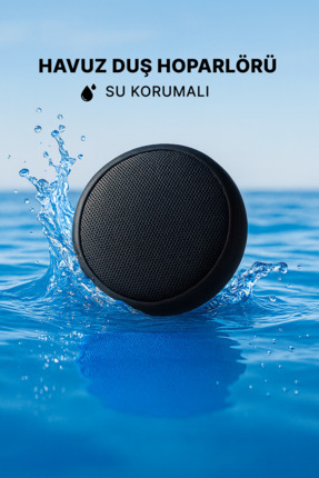Bluetooth Hoparlör & Sarjlı Hoparlör Rgb Işıklı Havuz Duş Hoparlörü Su Geçirmez Kablosuz Taşınabilir Image 0