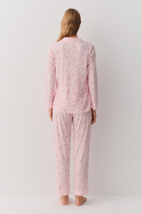 Young Mother Gömlek Yaka Pijama Takımı Image 3