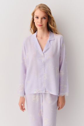 Lithium Gömlek Yaka Pijama Takımı Image 1