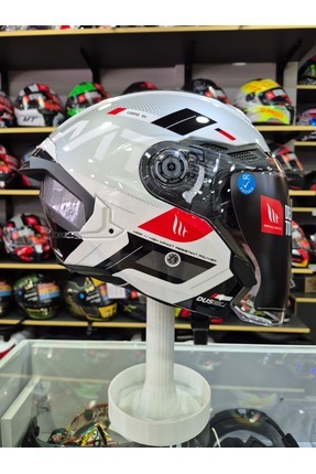 Cosmo SV Silence A2 Parlak Açık Kask Image 0