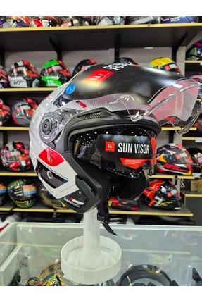 Cosmo SV Silence A2 Parlak Açık Kask Image 2