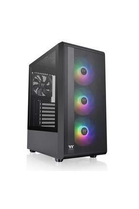Thermaltake S200 TG CA-3X2-65M1WE-00 ARGB Fanlı 650 W Siyah ATX Oyuncu Kasası Image 0