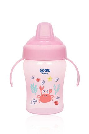 Colorful Akıtmaz Kulplu Antikolik Bardak 240 ml - PEMBE Image 0