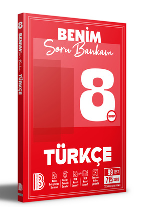 8. Sınıf Türkçe Benim Soru Bankam / Kolektif / Benim Hocam Yayınları / 9786255847119 Image 0