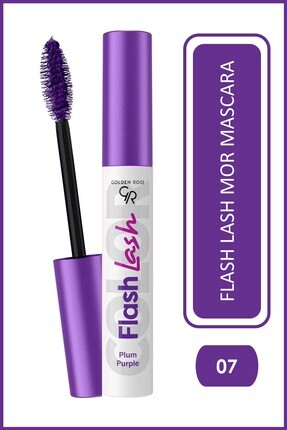 Flash Lash Colored Mascara 07 Plum Purple Renkli Maskara 9 ml Image 0