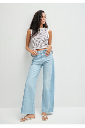 Malibu Blocking Denım Jean Pantolon 1010152-88986 Image 0