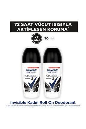 Üstün Koruma Kadın Roll On Deodorant Invisible 50 ml x2 Image 0