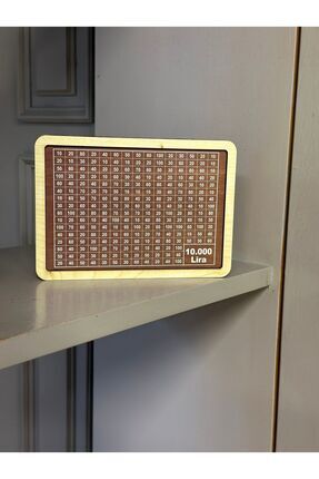Ahşap Hedef Kumbara 10.000tl Image 0