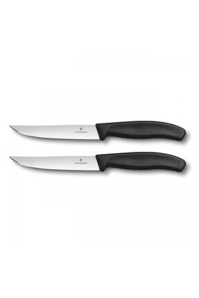 Biftek Bıçak Fibrox Sap 12 Cm İkili Blister Siyah (VT 6.7903.12B) Image 0