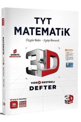 3D Yayınları TYT Matematik Video Destekli Defter Image 0
