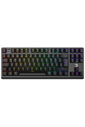 Eva 7 60M Mekanik Kablolu, 2.4Ghz, Bluetooth 3 Mod Blue Switch Türkçe Q 88 Tuş USB RGB Gam Image 0