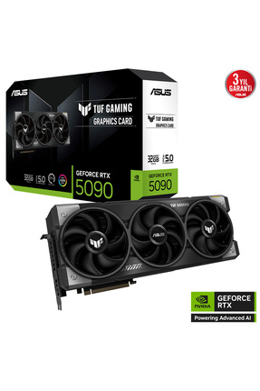 TUF Gaming GeForce RTX 5090 TUF-RTX5090-32G-GAMING 32GB GDDR7 512 Bit Gaming (Oyuncu) Ekran Kar Image 0