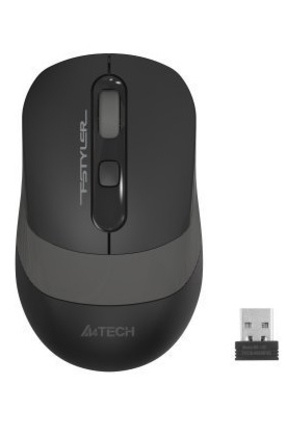 FG10 2000 DPI USB Optik Kablosuz Gri Mouse Image 0
