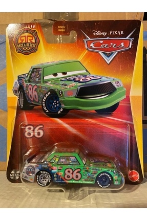 Disney Pixar Arabalar Race&Rescue Serisi 1:55 Chick Hicks Yarış Arabası Koleksiyon Modeli Oyuncak Image 0