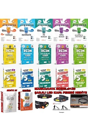 5.SINIF GÜNAY 2026 BASKI BUMERANG KONU+ZOOM SORU+HAFTALIK DENEME TÜM DERSLER FULL SET+3 HEDİYE Image 0