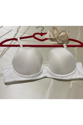 Toparlayıcı Push Up Tam Dolgu sade şık günlük kullanım Sütyen Kadın Image 0