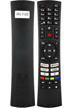 -TECHWOOD-TELEFUNKEN NETFLİX-YOUTUBE-PRİME VİDEO-TWİTCH TUŞLU ANDROİD LCD-LED TV OVAL KALIP Image 0