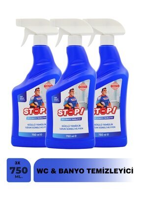 3'lü Wc & Banyo Temizleyici Image 0