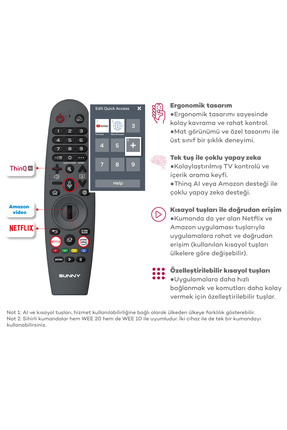 50'' 126 Ekran UHD WEBOS 2.0 D-DUAL LED TV (SN50FMN252) Uyumlu Image 1