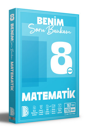 8. Sınıf Benim Soru Bankam Matematik / Kolektif / Benim Hocam Yayınları / 9786256073975 Image 0