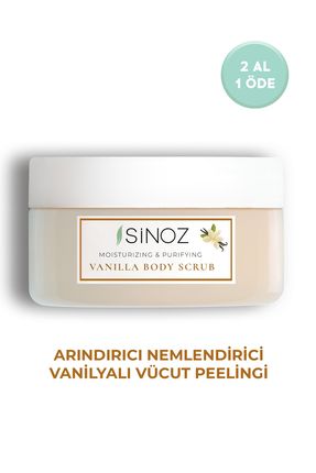 Body Scrub Besleyici Arındırıcı Nemlendirici Vanilyalı Vücut Peelingi 300 gr Image 0