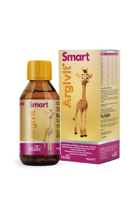 Smart Fosfotidilserin, Kolin, L-Karnitin, L-Arjinin, Multivitamin, Multimineral Şurup 150 ml Image 0